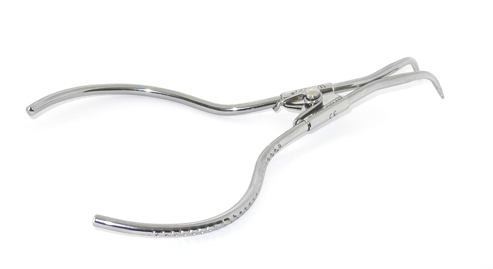 Pinza Walser para matrices dentales y grapas para dique de goma