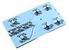 Set of 10 with tray and without forceps Set of 10 Walser Dental Matrices in a sterilising tray without forceps