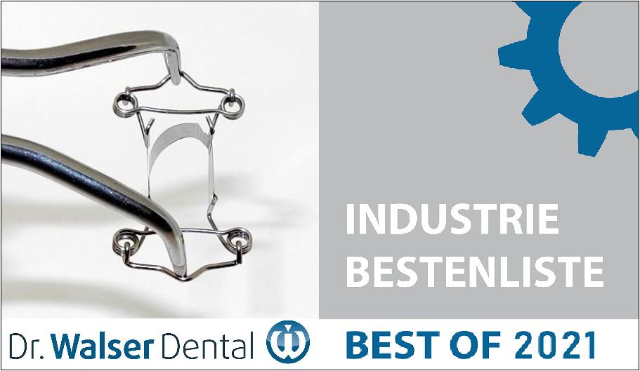 The two new inventions of tooth matrices were awarded Best of 2021