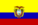 Händler in Ecuador hier Flagge  
